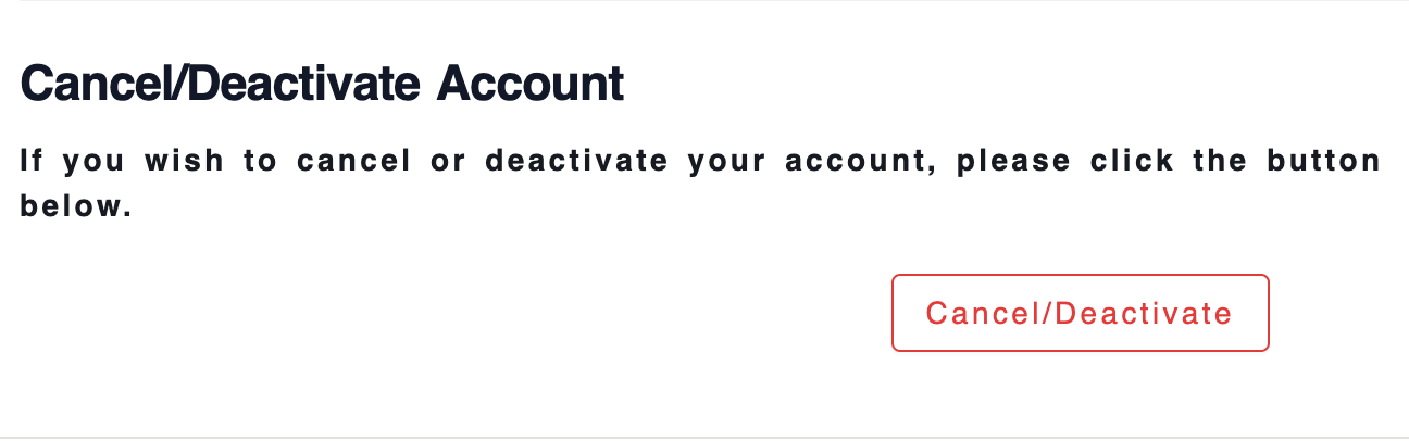 account settings